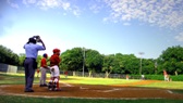 Baseball field at Samuell Grand Park - photo from cover of the 2006-07 annual adopted budget book